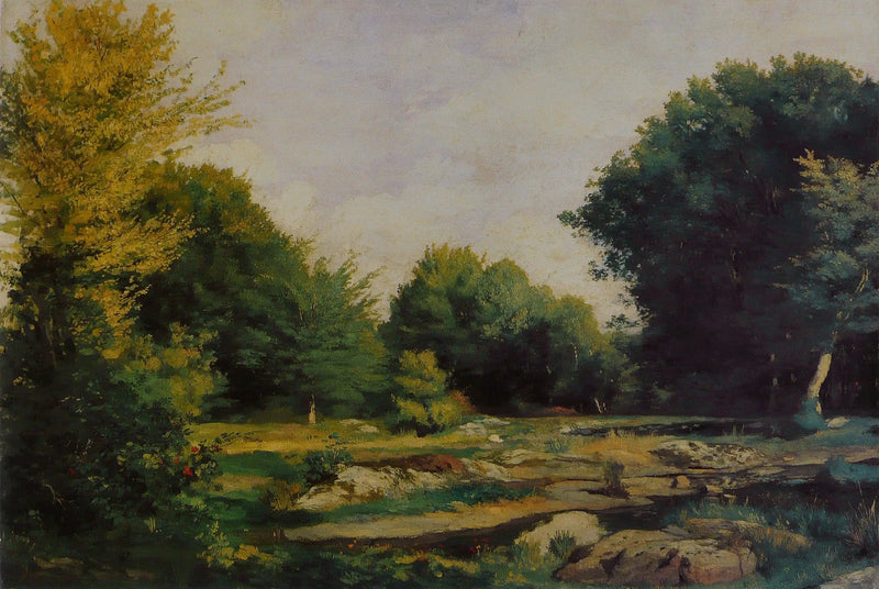 Radura nel bosco - Pierre-Auguste Renoir