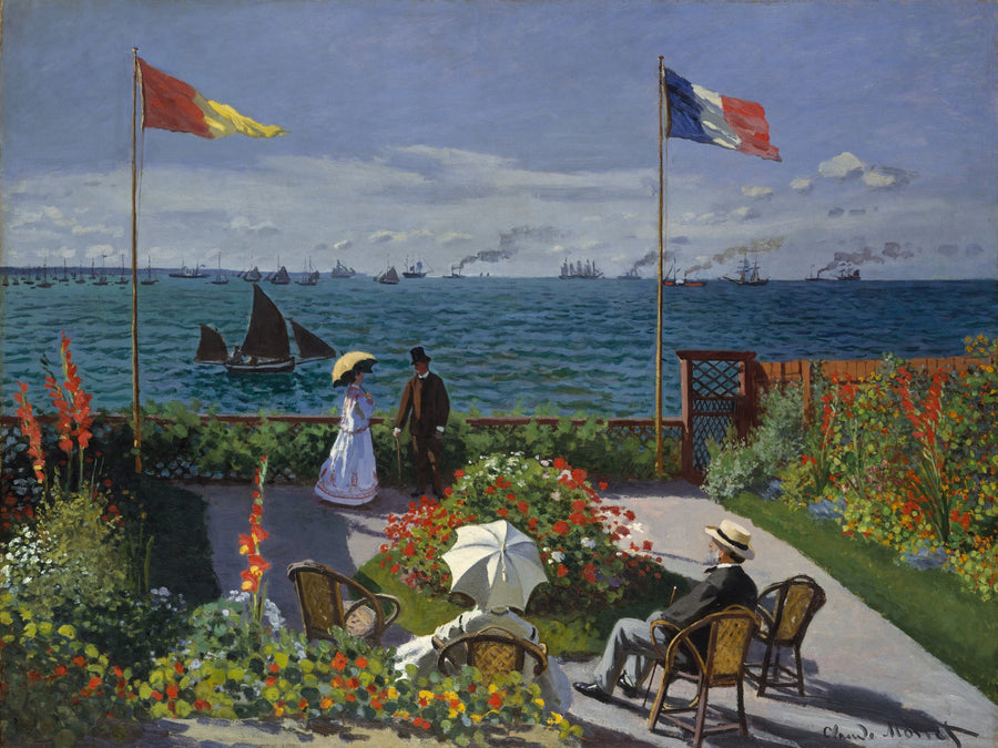 Terrazza a Sainte-Adresse W95 - Claude Monet