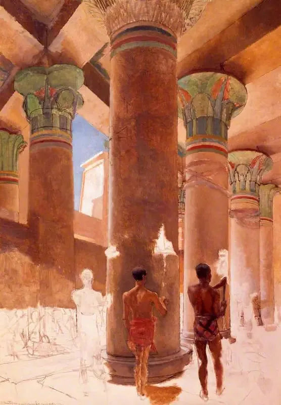 Cleopatra a Philae - Lawrence Alma-Tadema