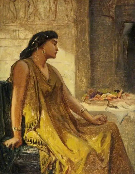 Cleopatra e l'Aspic - Edward Poynter