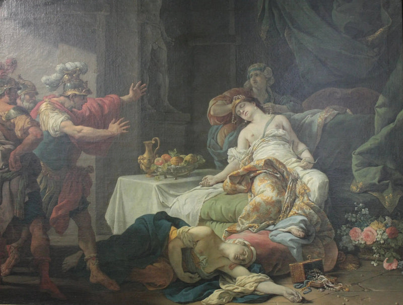Cleopatra in agonia - Louis Jean François Lagrenée