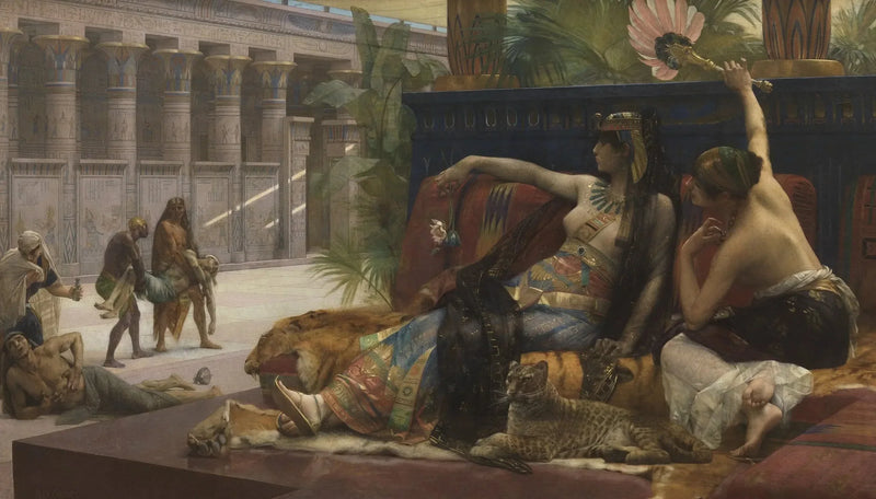 Cleopatra impone veleni su condannati a morte - Alexandre Cabanel