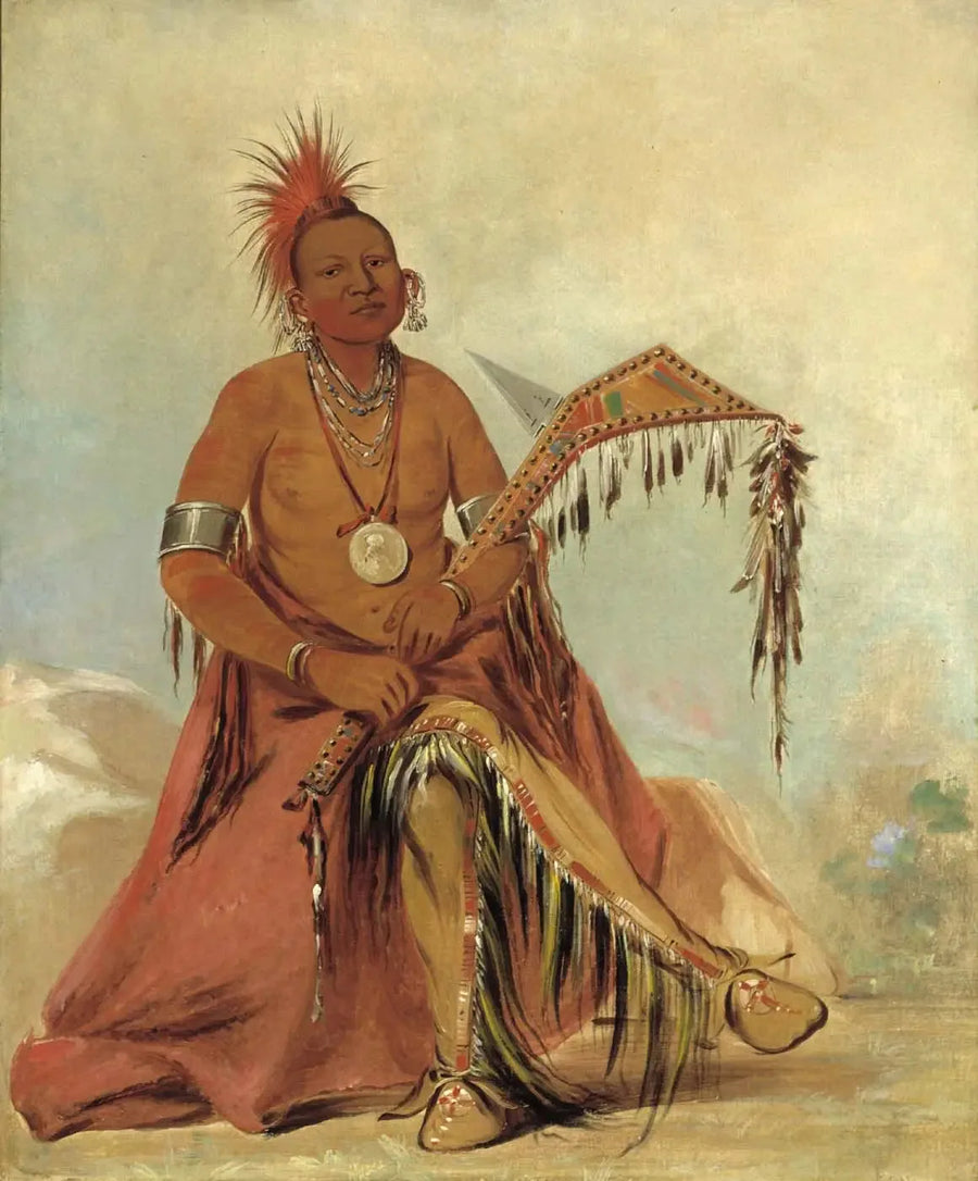Cler-mónt, primo capo della tribù - George Catlin