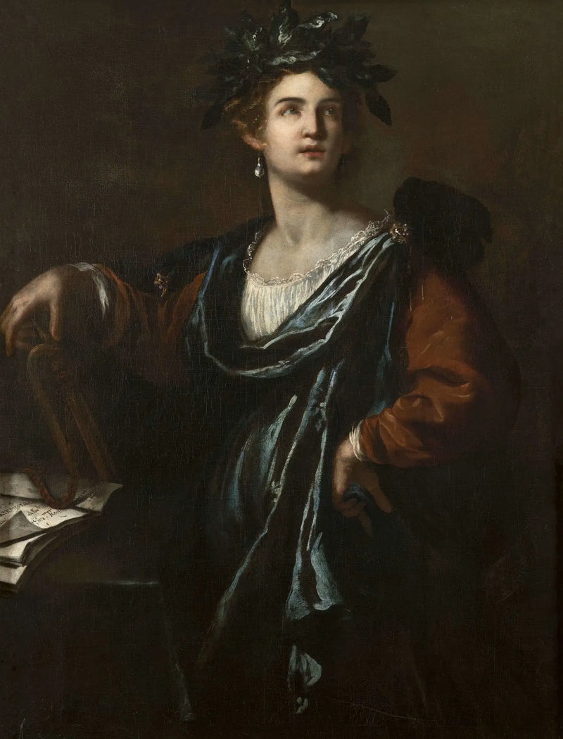 Clio, musa della Storia - Artemisia Gentileschi