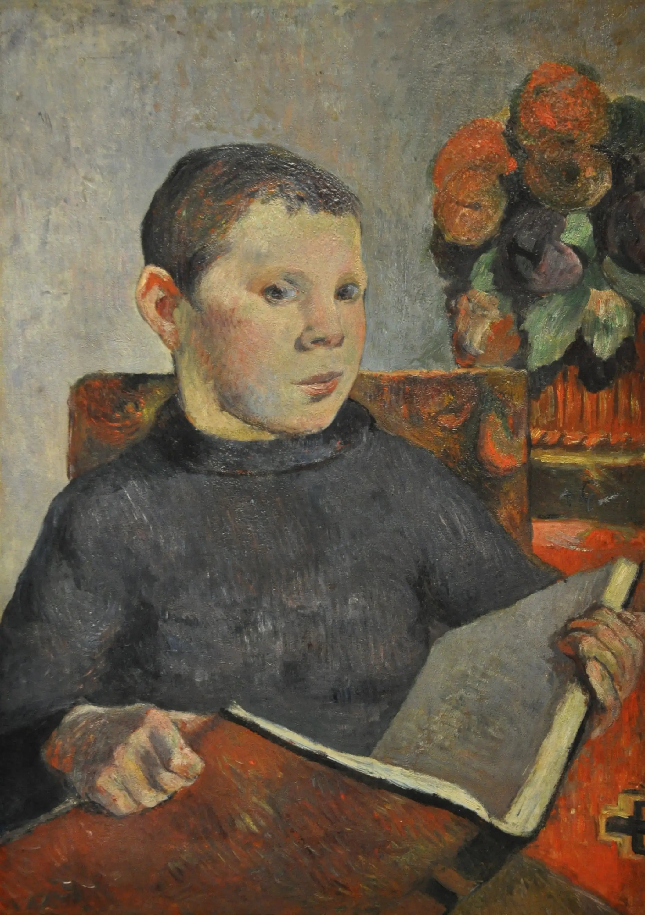 Reproduction du tableau « Clovis - Paul Gauguin » par Alpha Reproduction en peinture à l’huile