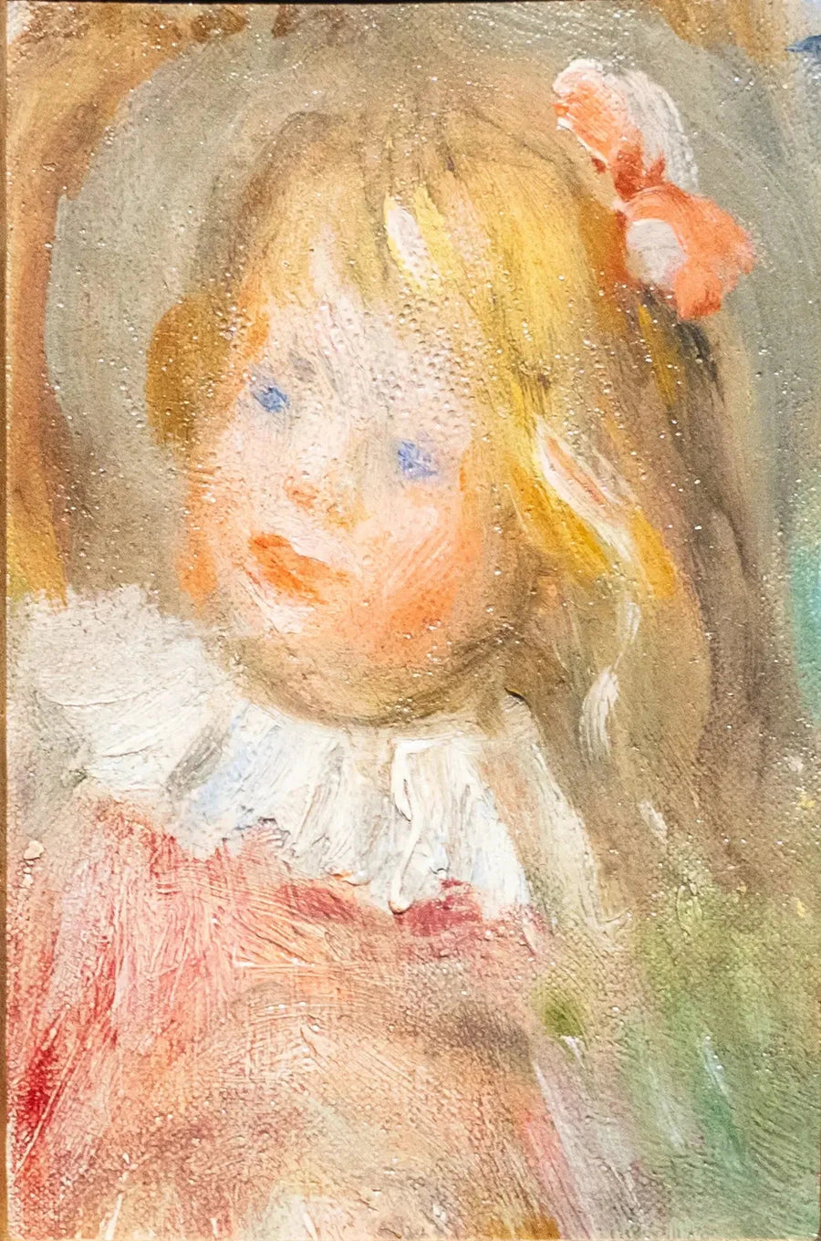 Coco in costume rosso - Pierre-Auguste Renoir