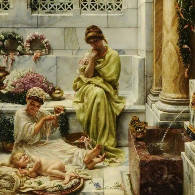 Angolo della piazza del mercato - Edward Poynter