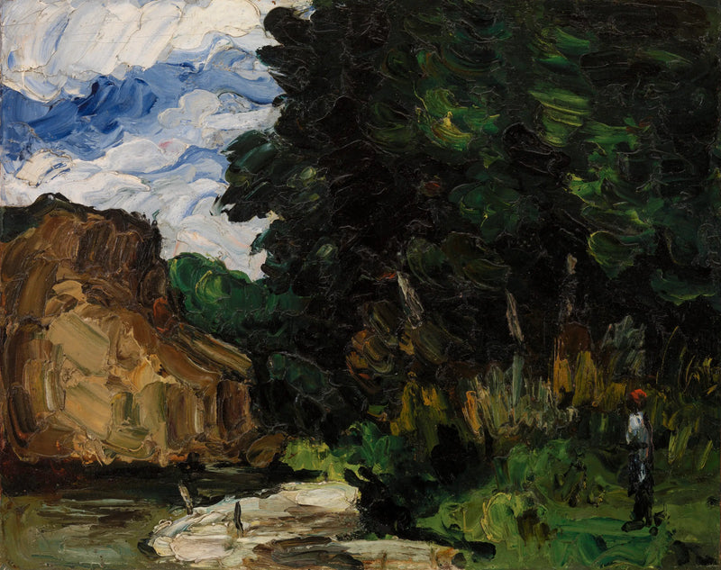 Angolo di fiume - Paul Cézanne