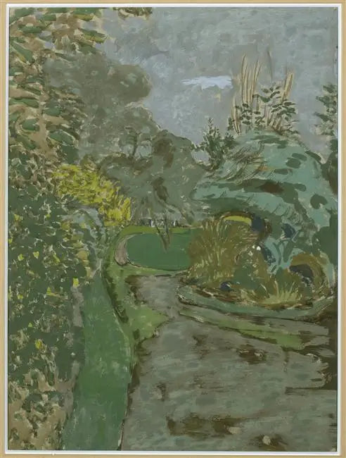 Angolo del parco, Amfreville - Édouard Vuillard