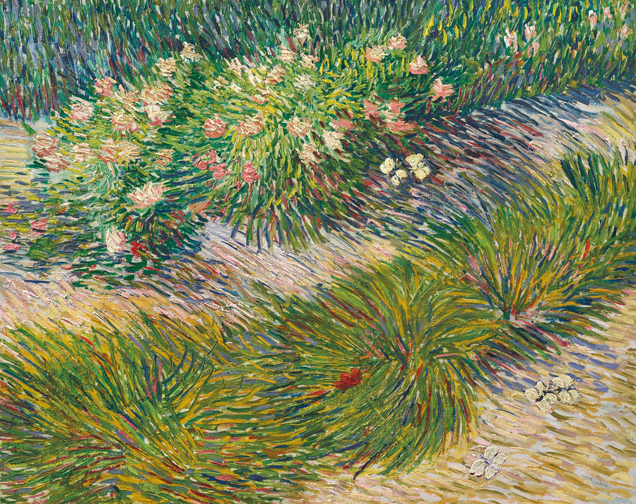 Angolo di giardino con farfalle - Vincent van Gogh
