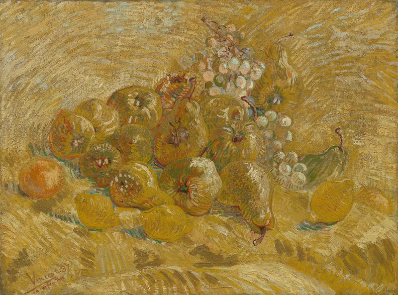 Cachi, limoni, pere e uva - Vincent van Gogh