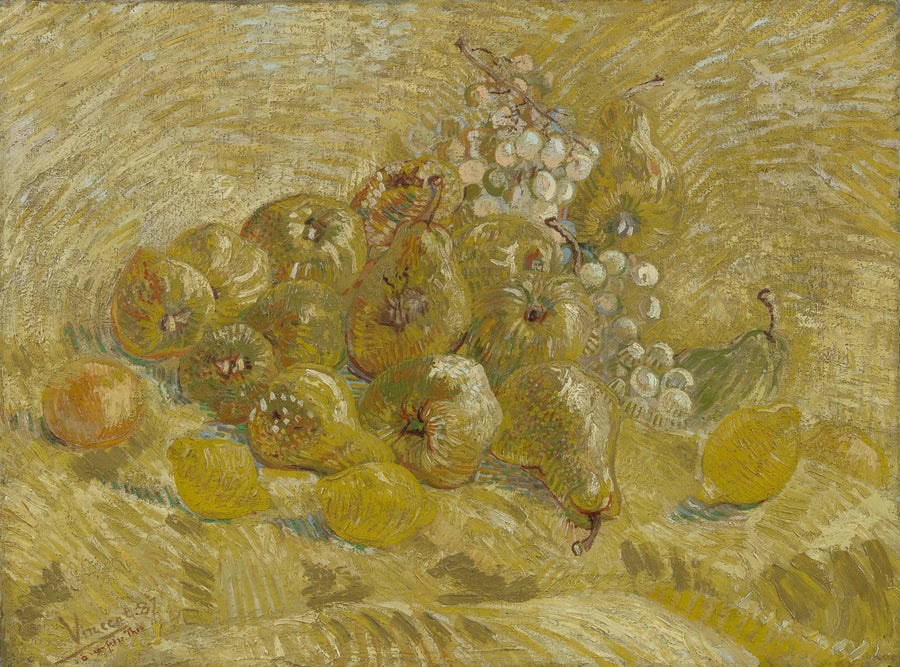 Cachi, limoni, pere e uva - Vincent van Gogh