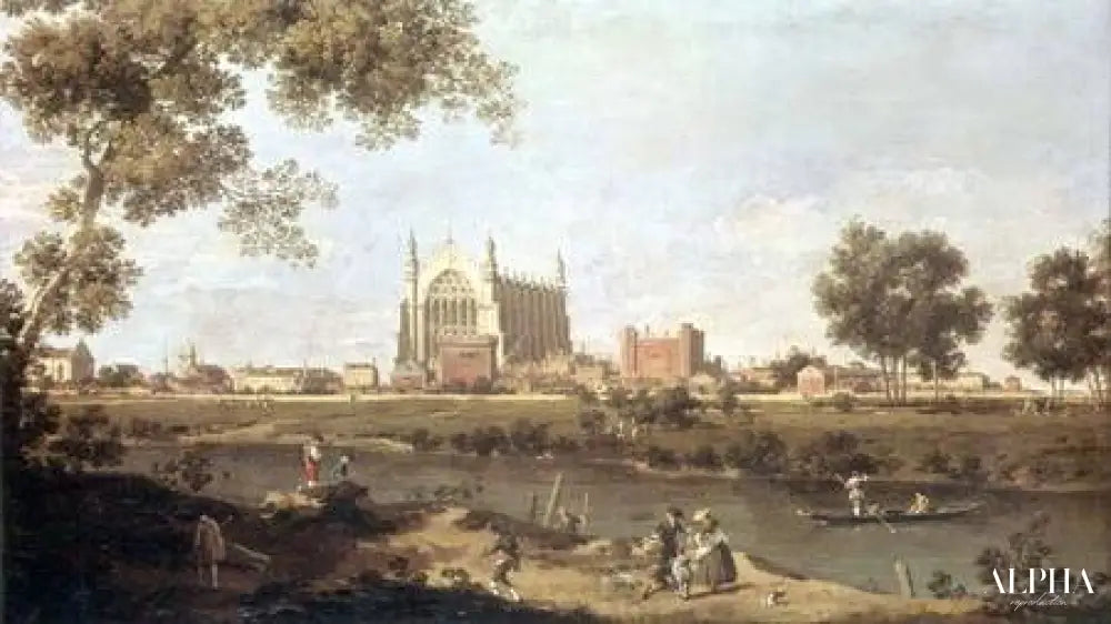 Collège d'Eton - Giovanni Antonio Canal - Reproductions de tableaux et peintures haut de gamme