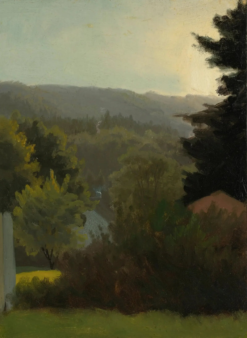 Colline boscose - Albert Bierstadt