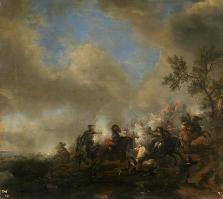 Combat de cavalerie - Philips Wouwerman