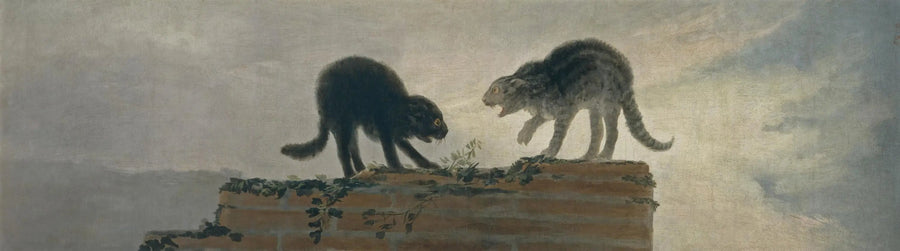 Combattimento di gatti - Francisco de Goya