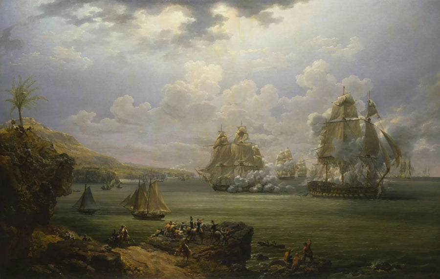 Combattimento della Poursuivante contro l'Hercule - Louis-Philippe Crépin