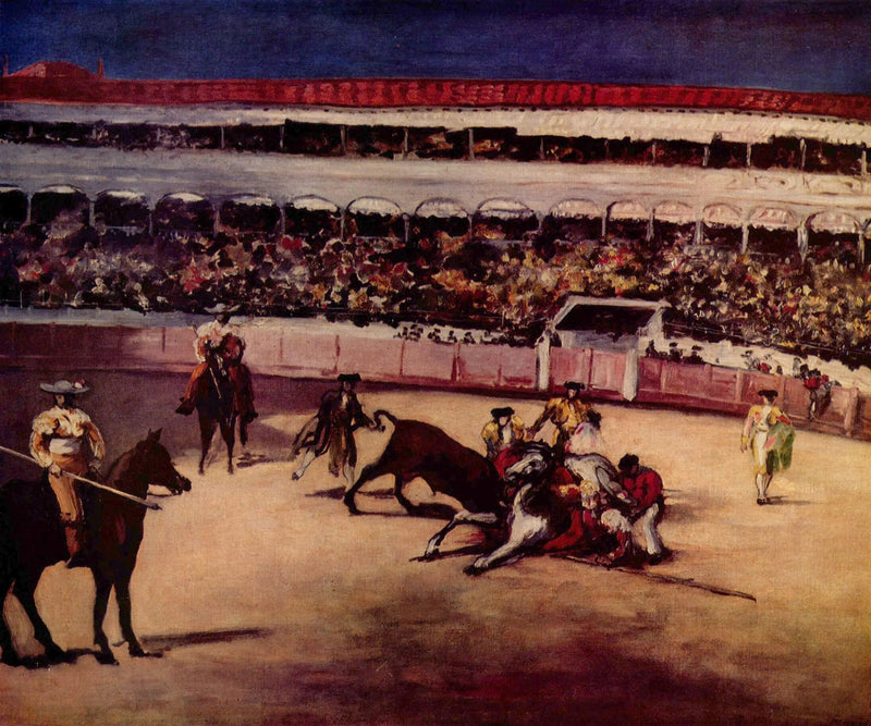 Combattimento di tori - Édouard Manet