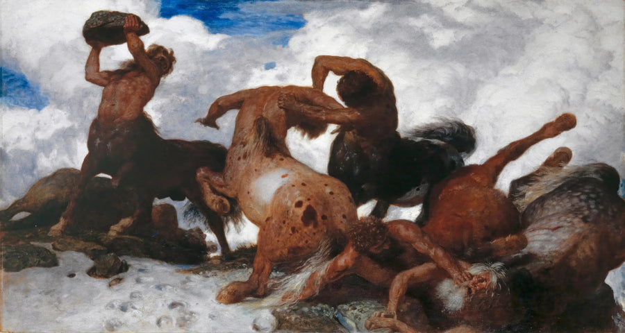Combattimento dei centauri - Arnold Böcklin