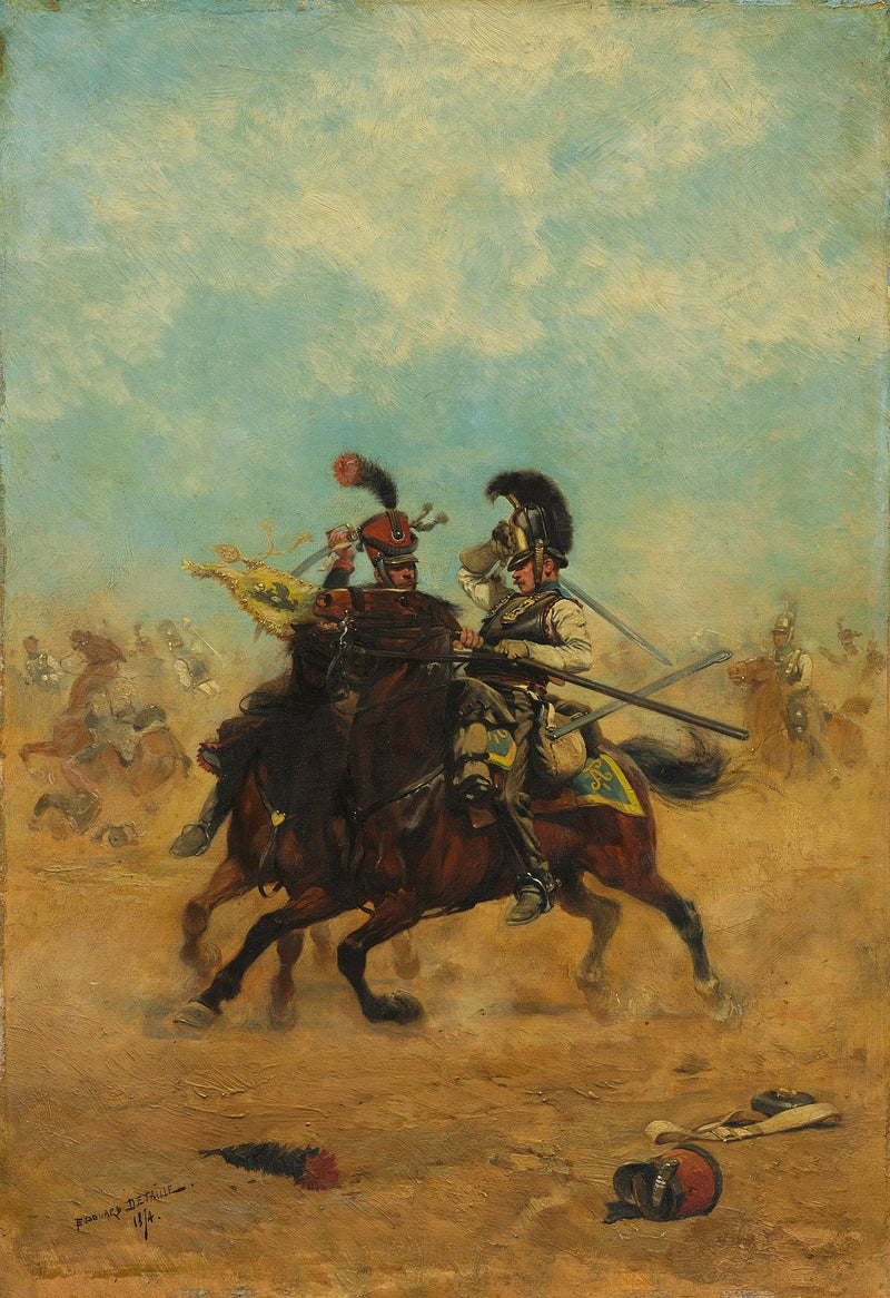 Combattimento per i colori - Édouard Detaille