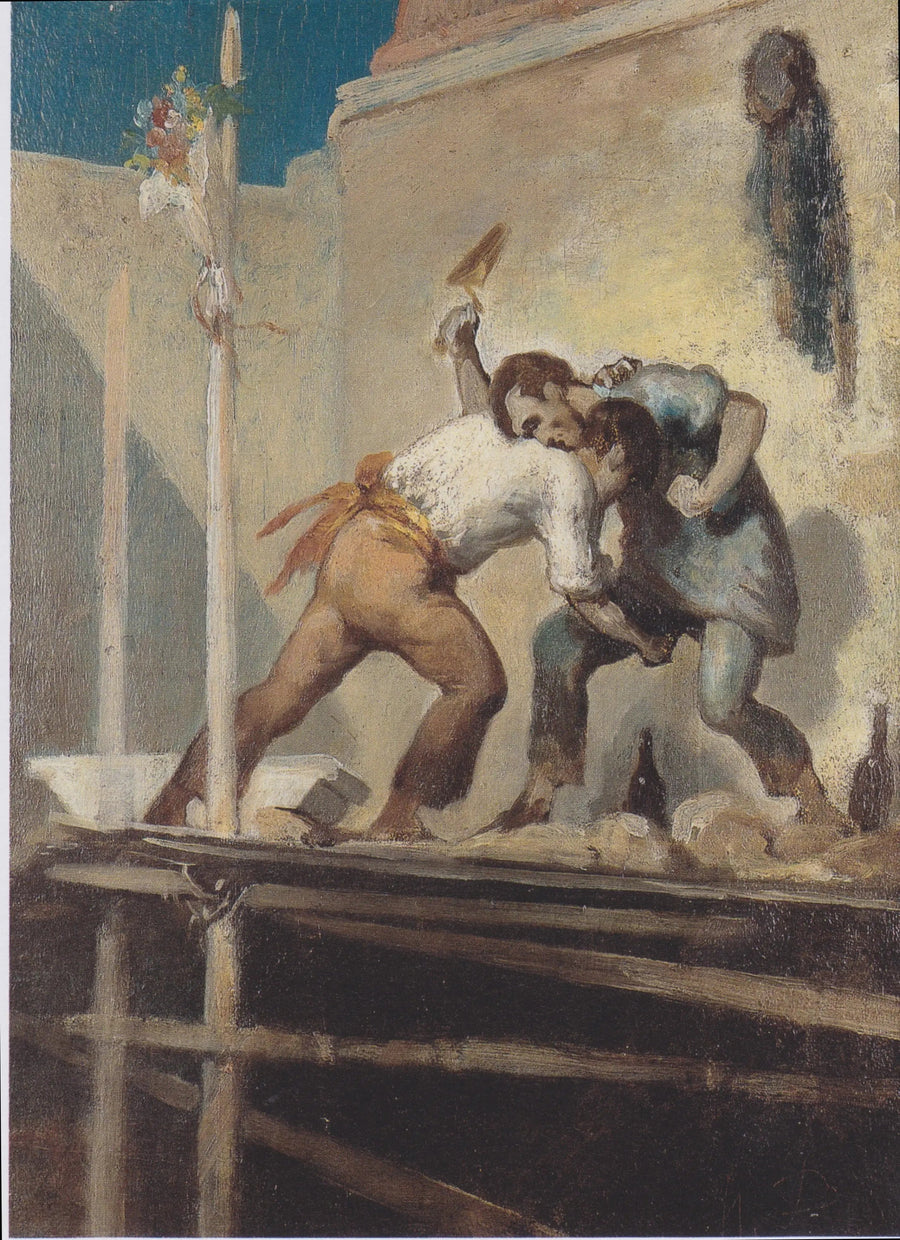 Combattre les muratori - Honoré Daumier