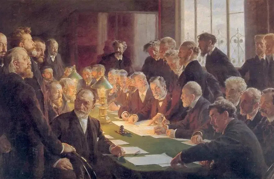 Comitato per l'Esposizione d'arte francese di Copenaghen 1888 - Peder Severin Krøyer