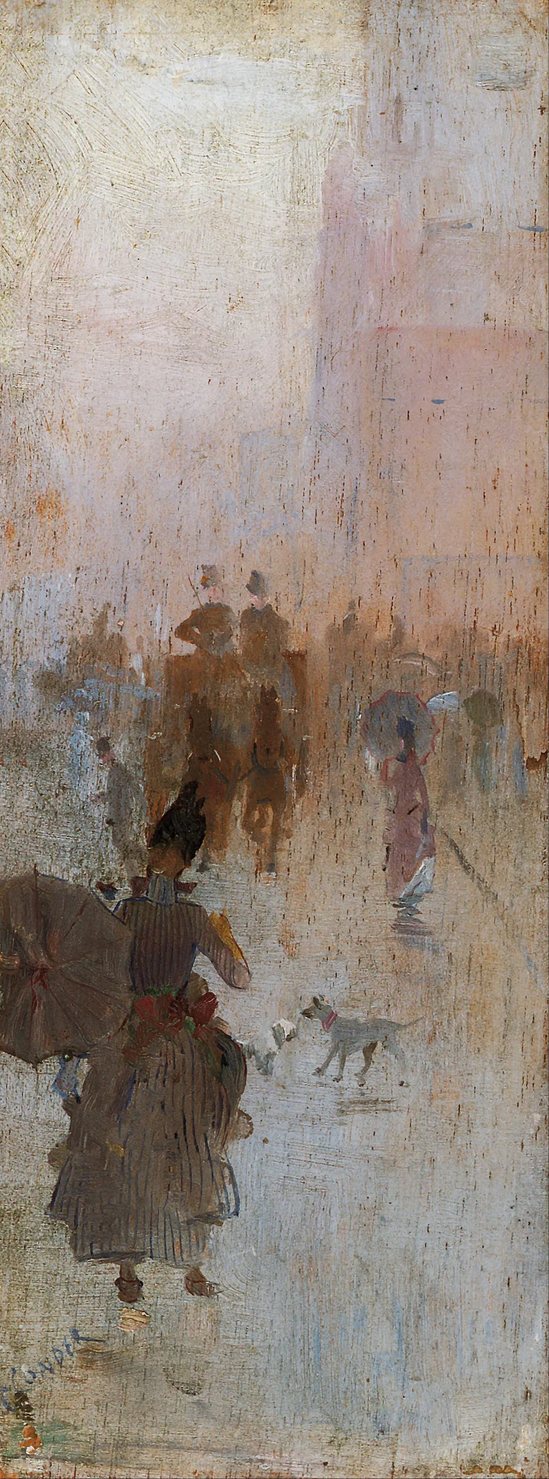 Come abbiamo perso la povera Flossie? - Charles Conder
