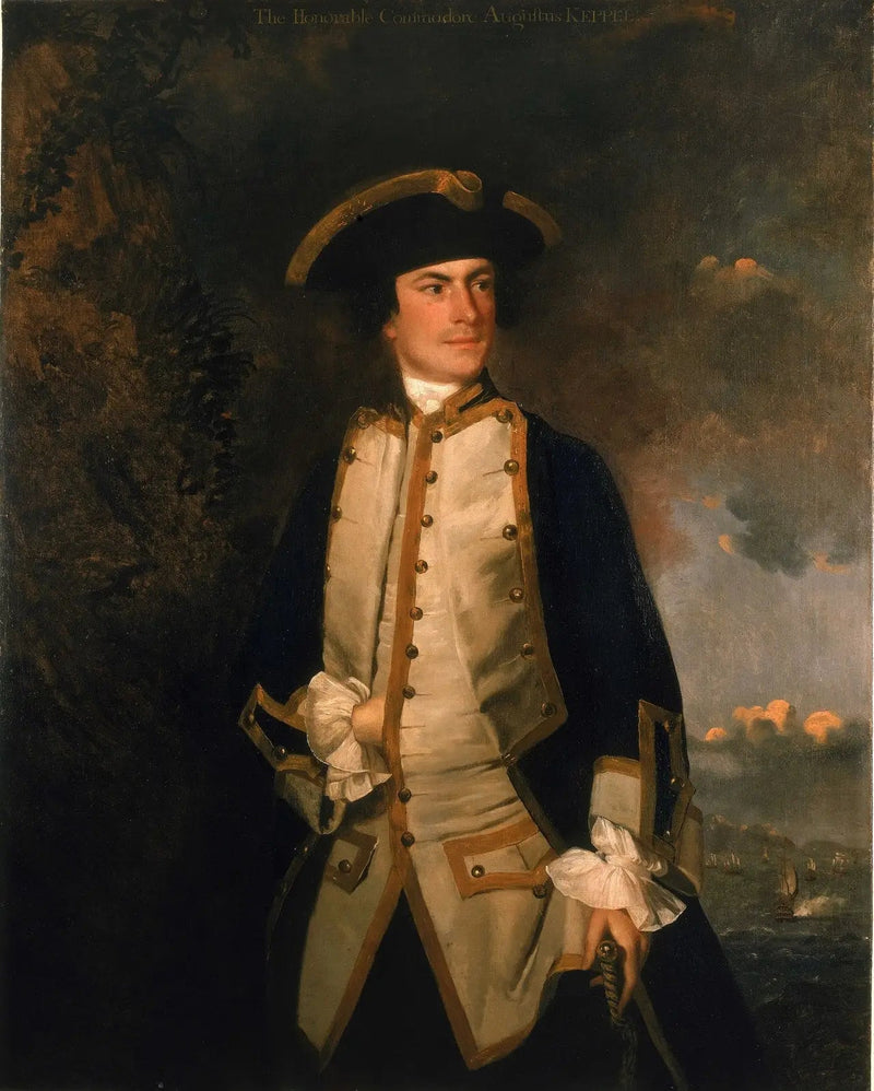 Commodore l'honorable Augusto Keppel - Joshua Reynolds