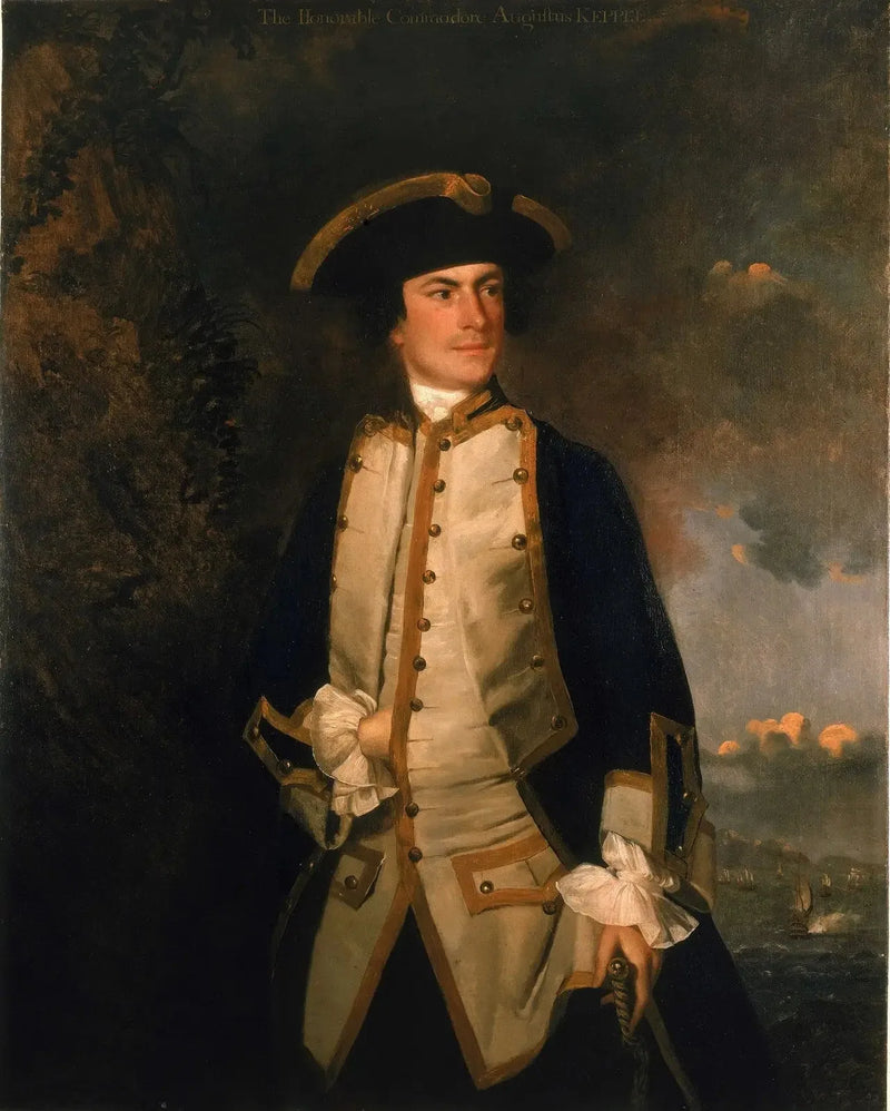 Commodore l'honorable Augusto Keppel - Joshua Reynolds