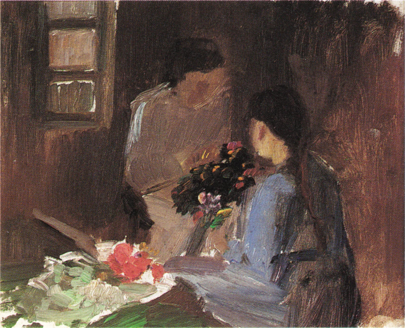 Comporre mazzi di fiori - Anna Ancher