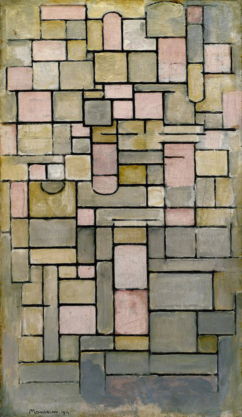 Composizione 8 - Piet Mondrian