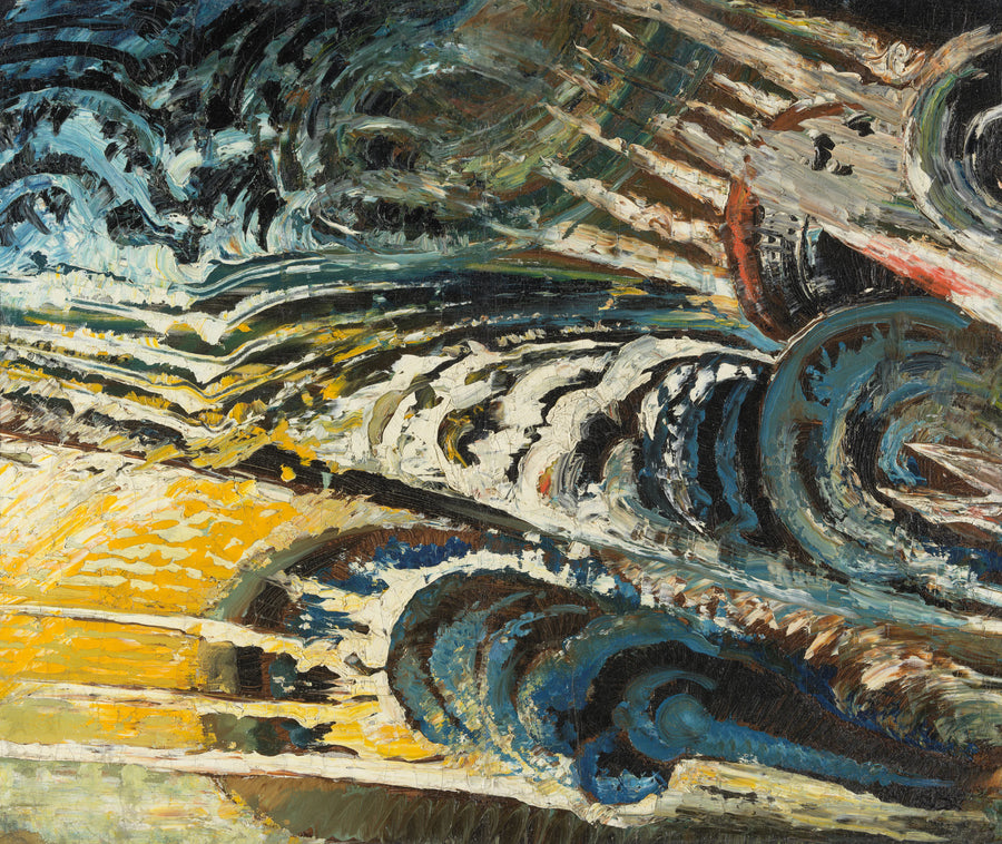 Composition abstraite-futuriste - Chris Lanooy