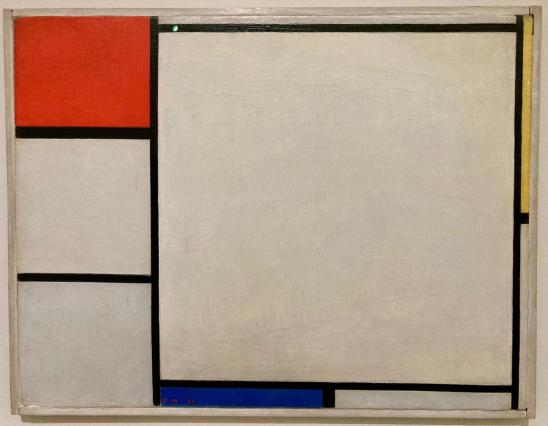 Composizione con rosso, giallo e blu - Piet Mondrian