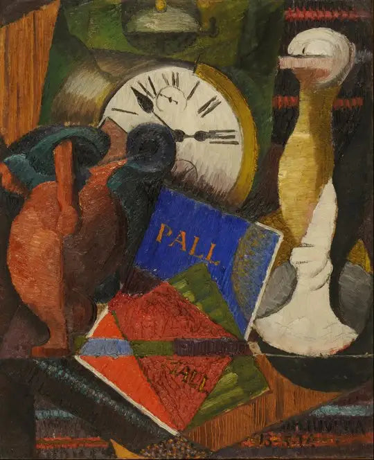 Composition con orologio - Diego Rivera