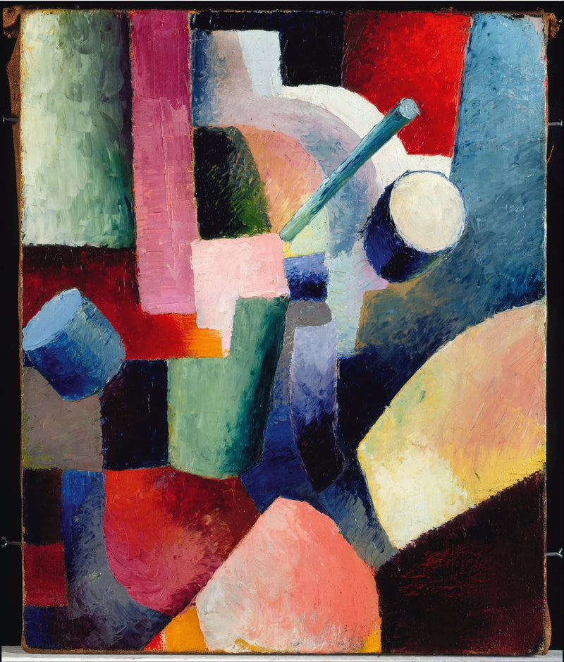 Composizione colorata di forme - August Macke