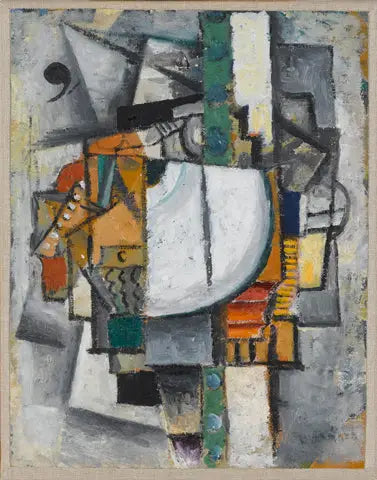 Composizione cubo-futurista con pianoforte - Kazimir Malevich