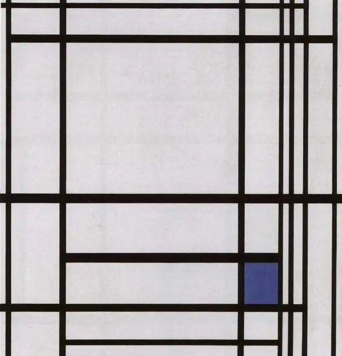 Composizione di linee e colori: III - Piet Mondrian