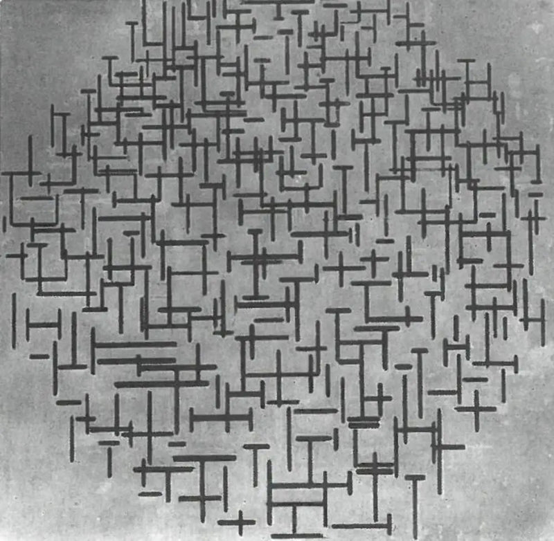 Composizione in linea - Piet Mondrian