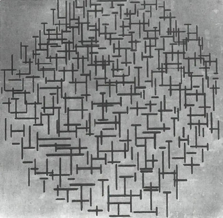 Composizione in linea - Piet Mondrian