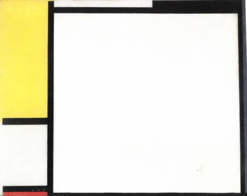 Composizione in rosso, giallo e blu - Piet Mondrian