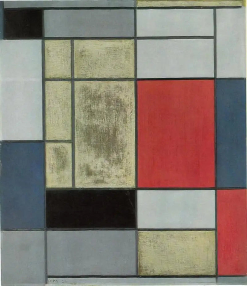 Composizione I - Piet Mondrian