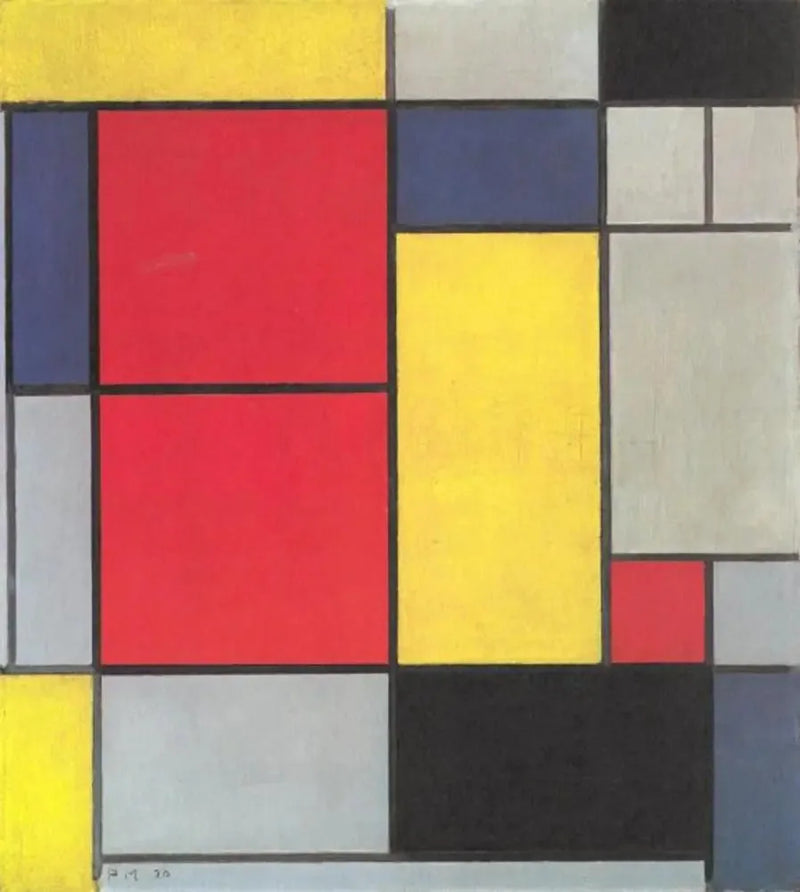 Composizione II - Piet Mondrian