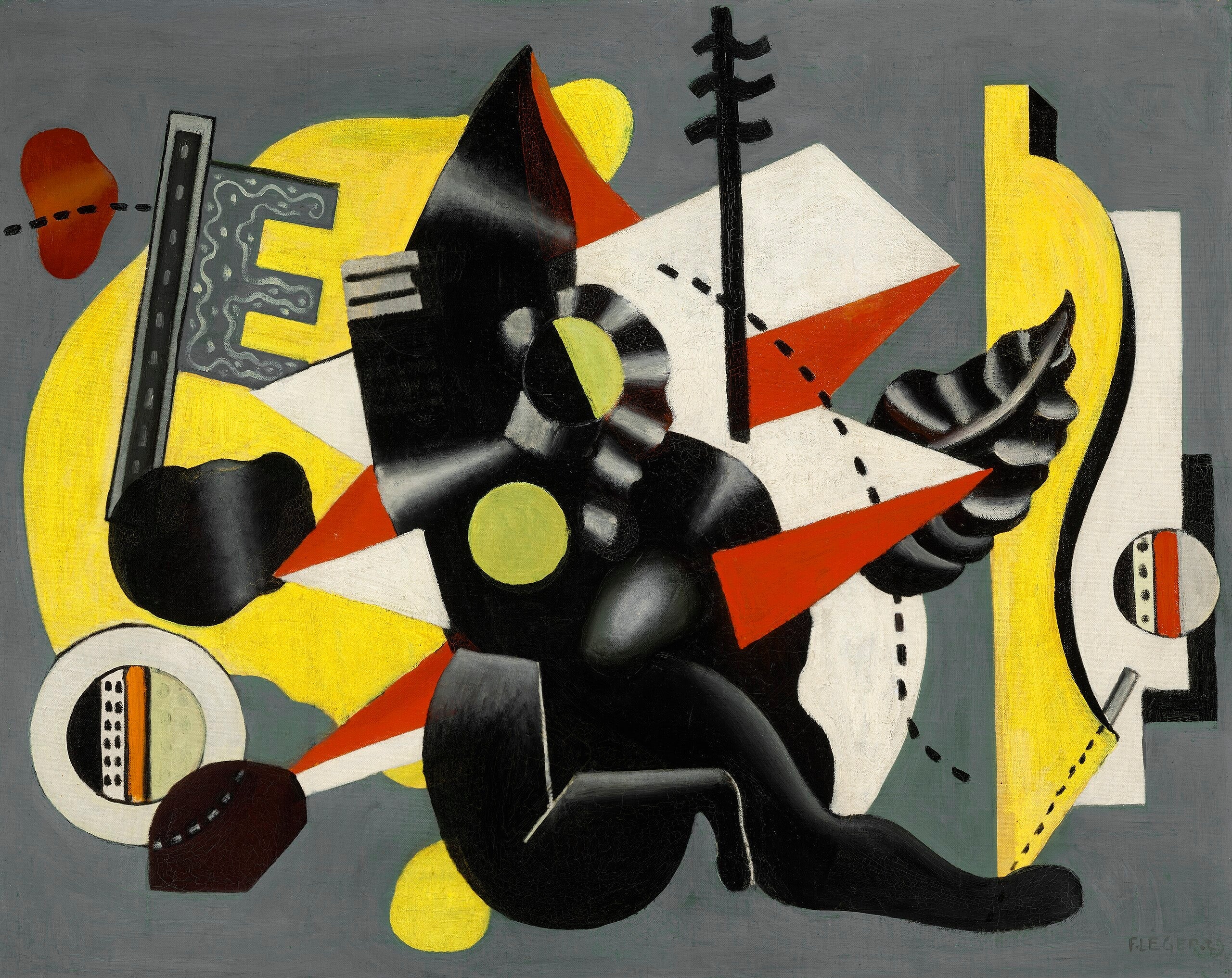 Composition (La Négresse) - Fernand Léger image 1 reproduction réalisée par Alpha Reproduction