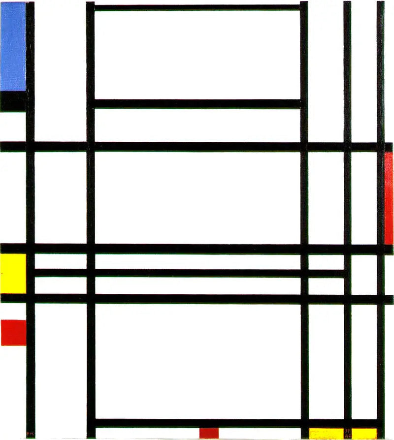 Composizione n° 10 - Piet Mondrian