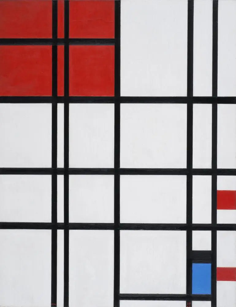 Composizione n. 7 - Piet Mondrian