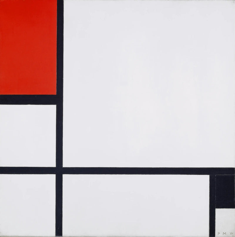 Composizione n° I - Piet Mondrian