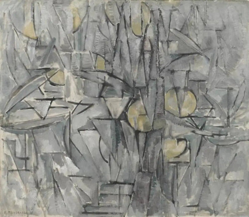 Composizione n° X (autentica) - Piet Mondrian