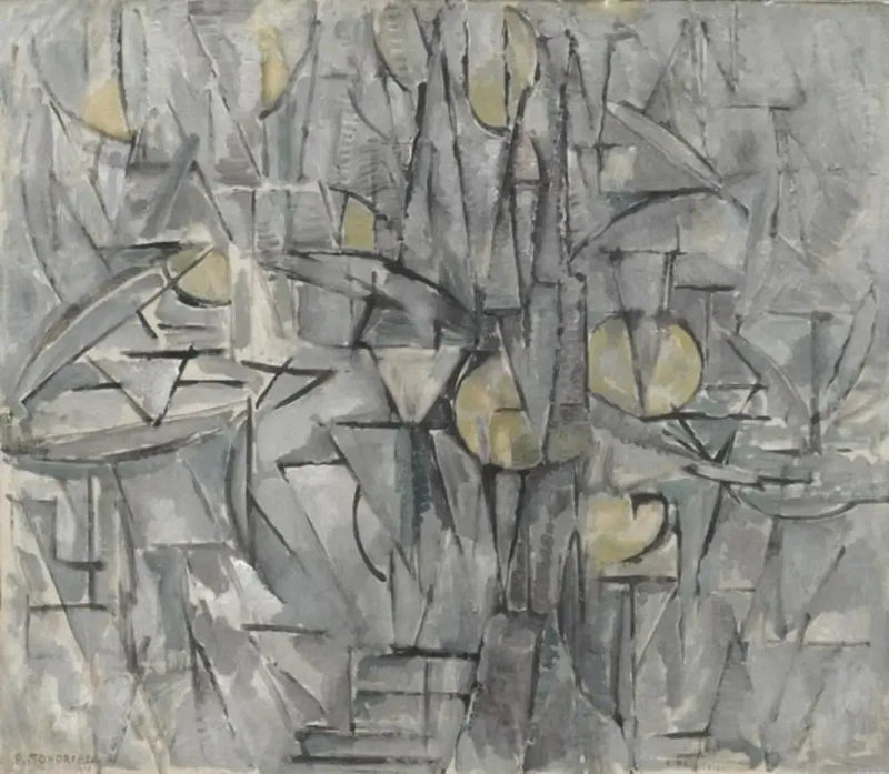 Composizione n° X (autentica) - Piet Mondrian