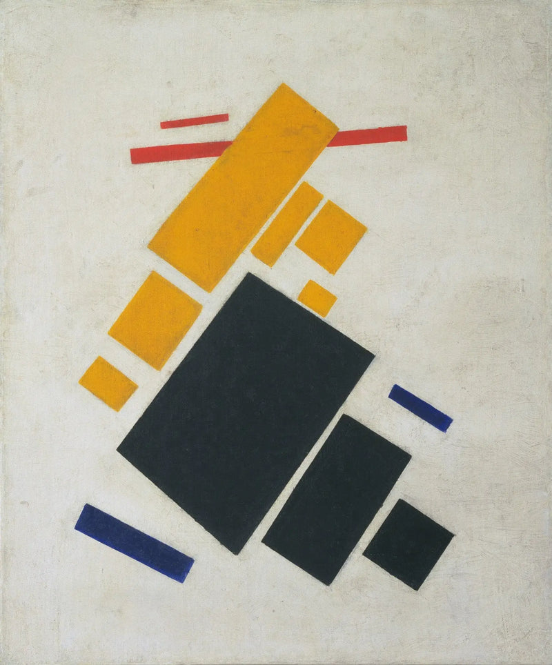 Composizione suprematista : Aeroplano in volo - Kazimir Malevich