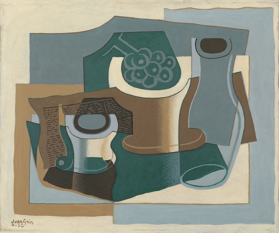 Piattino e caraffa - Juan Gris